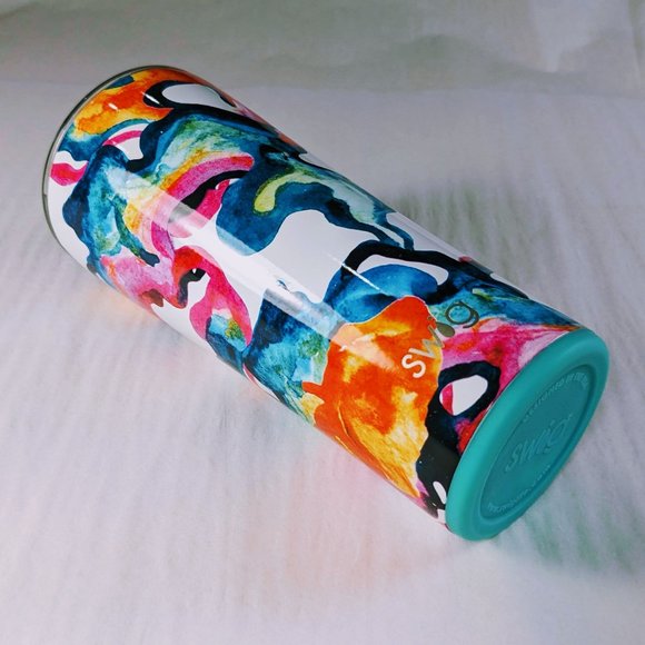Swig Life Color Swirl 22oz Tumbler Insulated with Lid RETIRED EUC - Picture 2 of 4